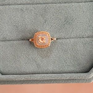 18K Good Plated Genuine Gemstone Ring